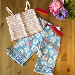 Kate Mack NWT Capri Pant set